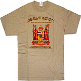 Hawaiian Kingdom T-shirt Tan